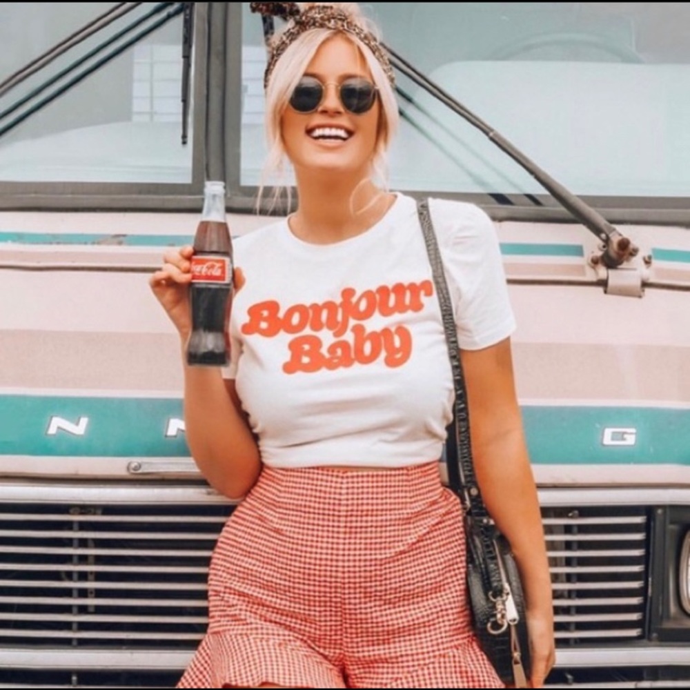 F21 “Bonjour Baby” Tee